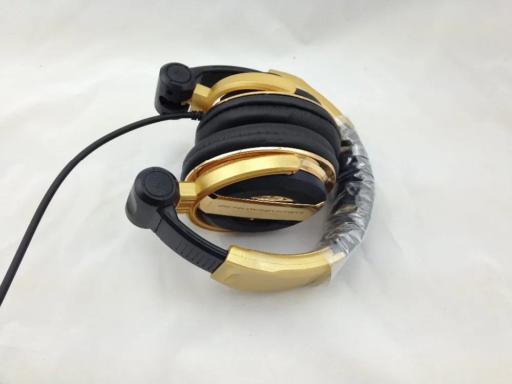 Наушники DJ наушники с шумоизоляцией профессиональный мониторинг casque audio golden