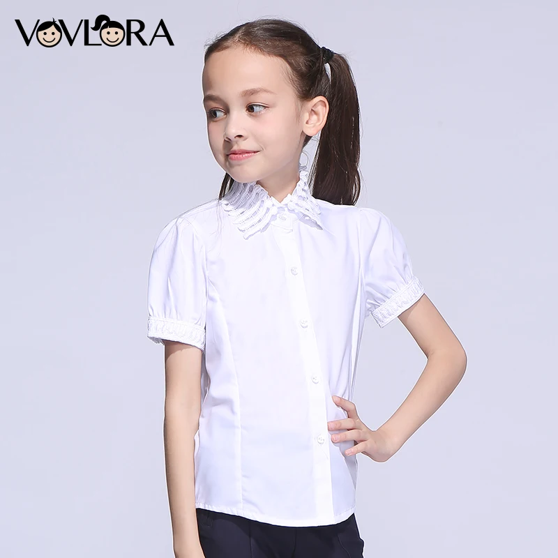 Girls white blouses size 78 12 Girls white blouses size 78 12