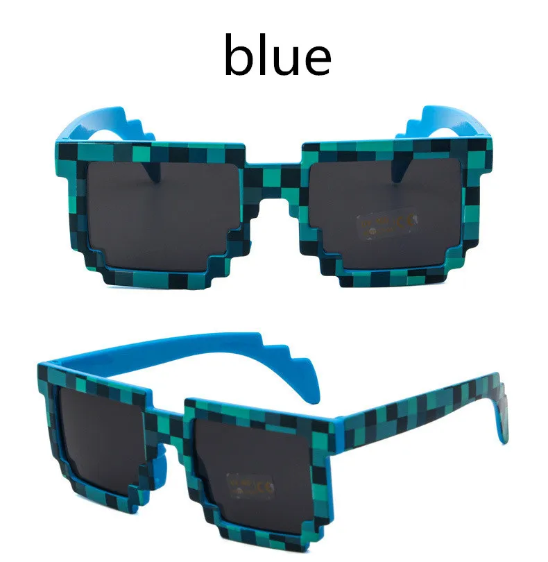 ASUOP2018 new square fashion children sunglasses mosaic boy girl gift glasses luxury brand retro phantom color personality sunglasses (4)