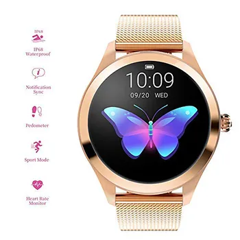 

Smartwatch IP68 Waterproof Heart Rate Monitoring Bluetooth 4.0 For IOS Android Fitness Bracelet Smart Watch Women