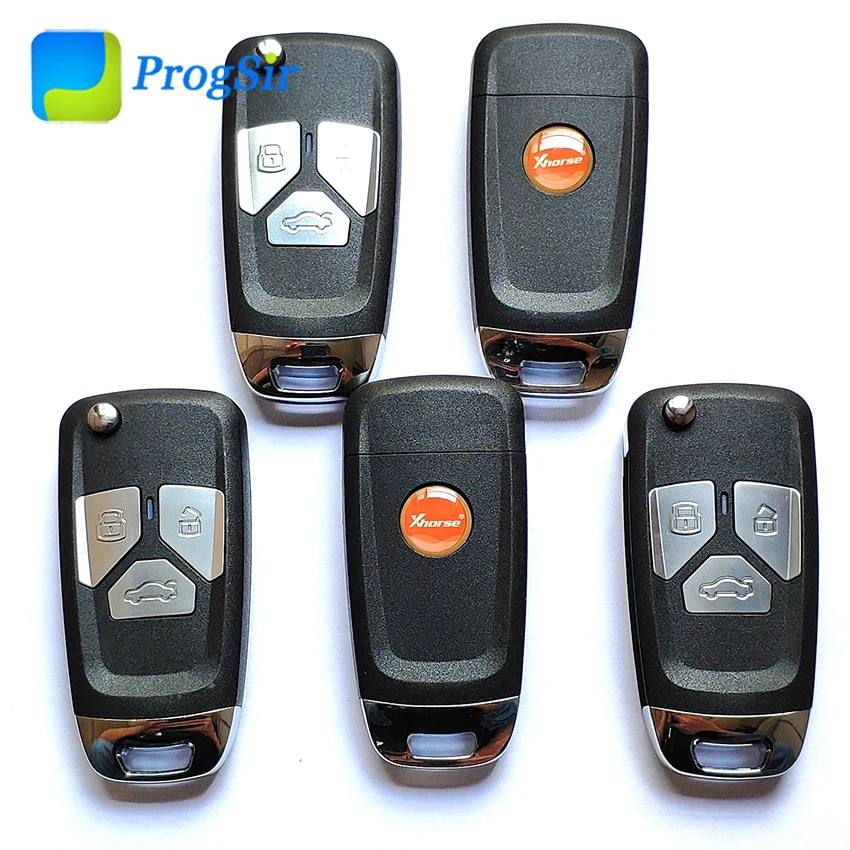

Xhorse VVDI Universal Remote Control Key 3 Button For Audi Type 1 XKAU01EN