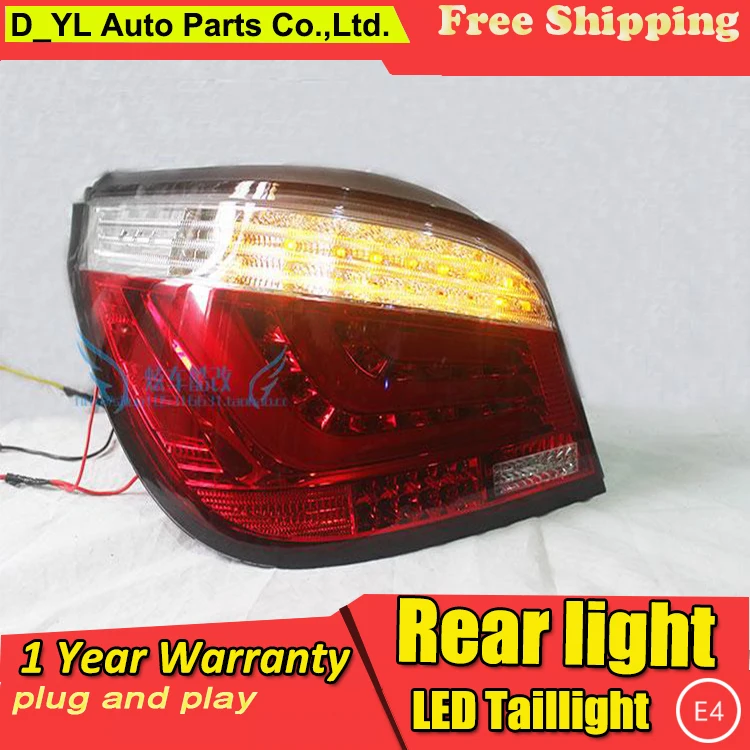 D_YL Car Styling for BMW E60 520 523 525 530I Rear Lights 2004 2007 E60