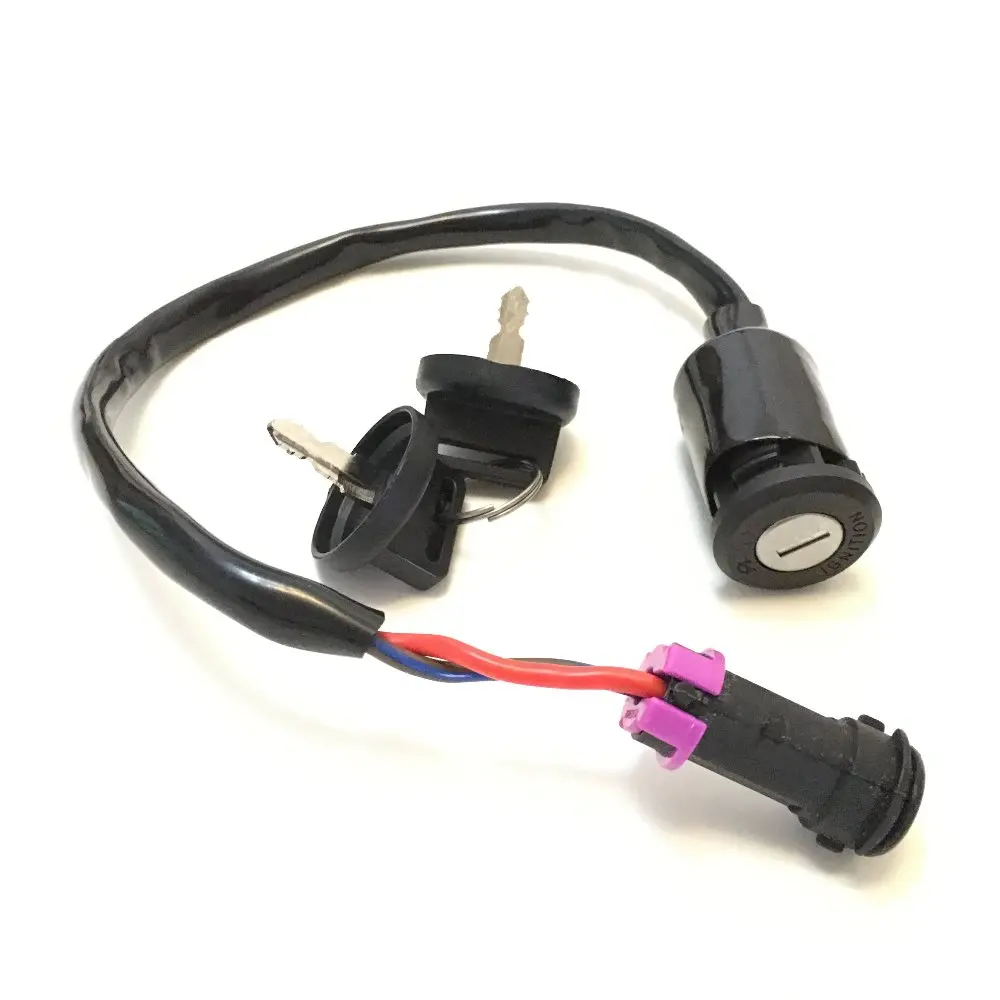 

JS400ATV MAIN SWITCH, IGNITION SWITCH WITH 2KEYS FOR JIANSHE JS 400 MOUNTAIN LION 400CC ATV