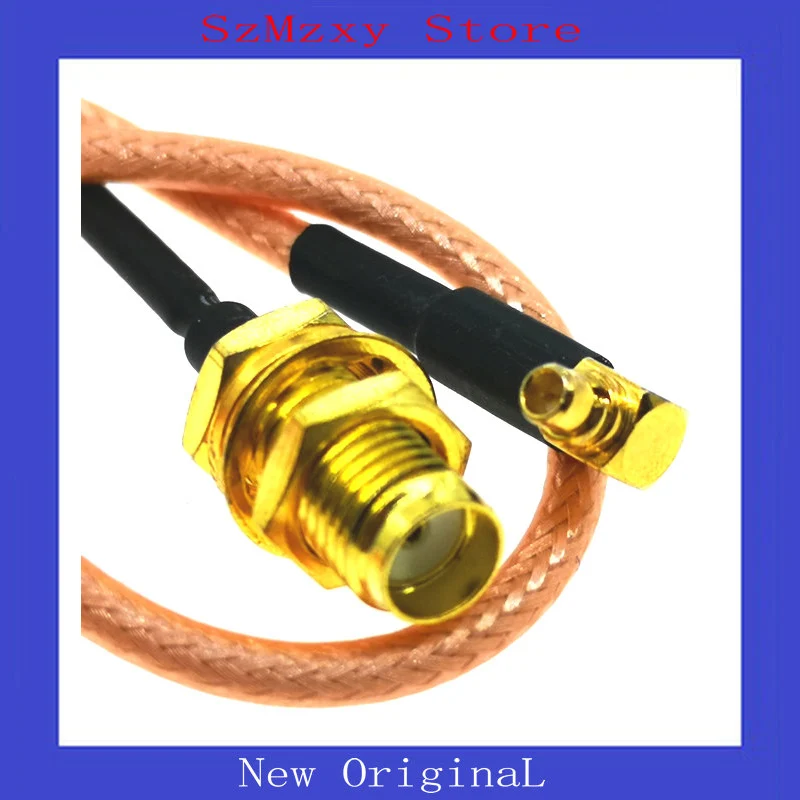 

1PCS NEW RF RP SMA Female Switch MMCX Male Right Angle Pigtail Cable RG316 Connectors SMA-MMCX
