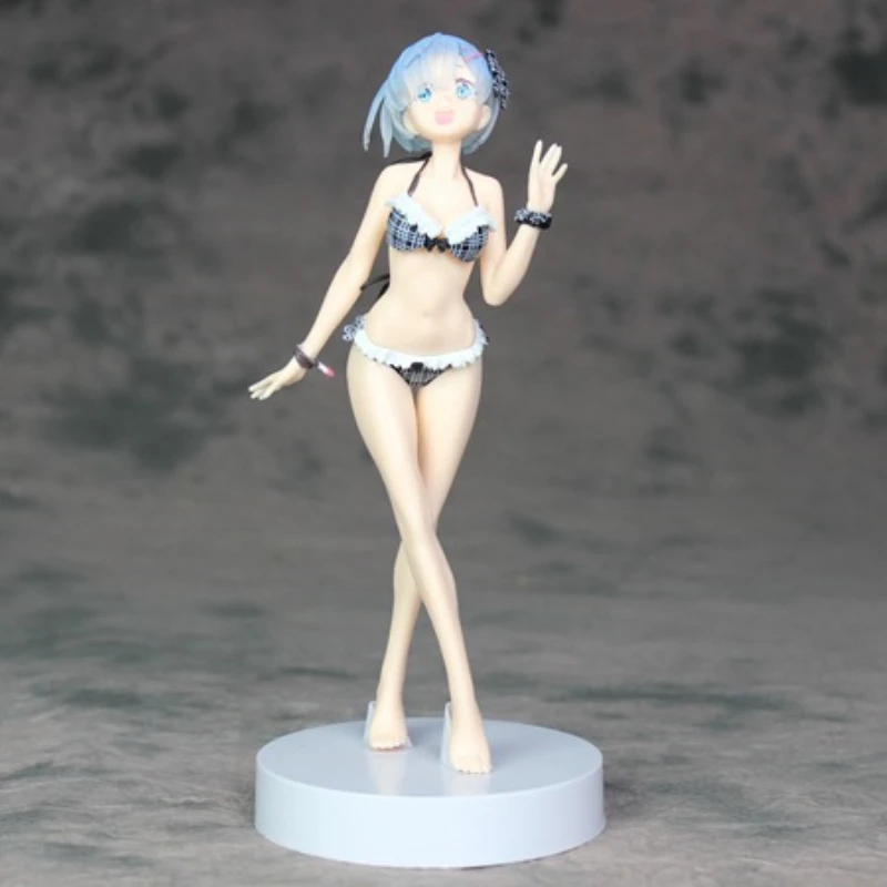 Аниме 22 см Rem сексуальная фигура рисунок Re Zero Re: жизнь в другой мир от нуля цифры