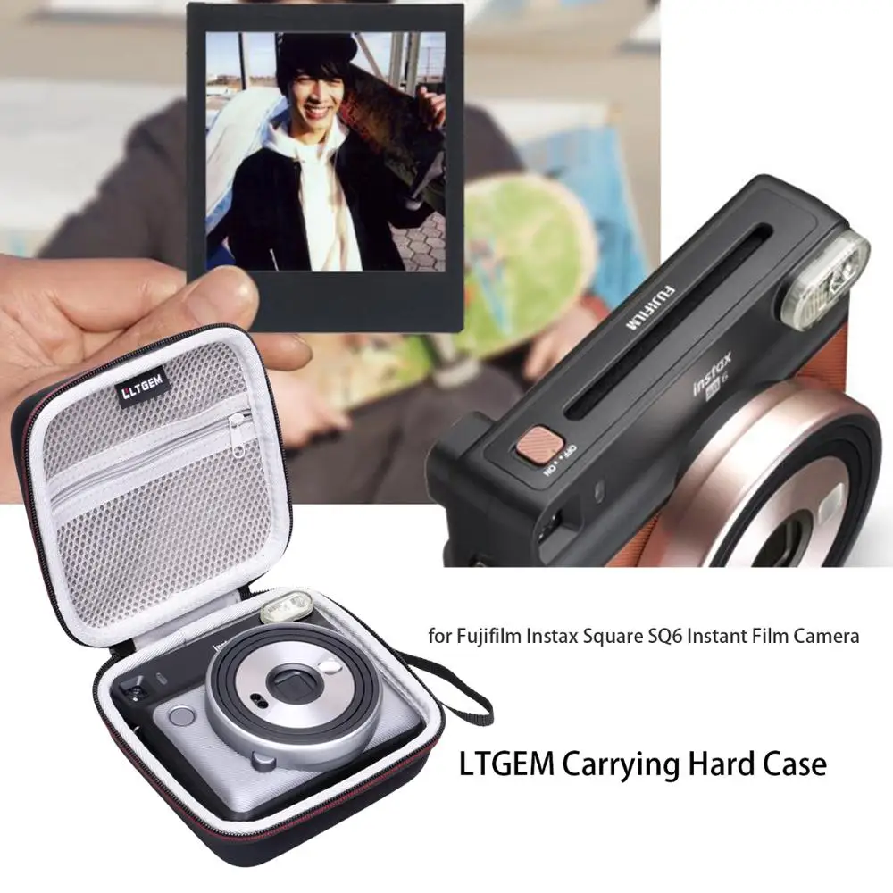 

LTGEM EVA Hard Travel Case fits Fujifilm Instax Square SQ6 - Instant Film Camera