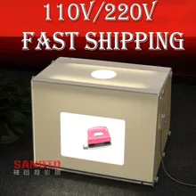 Freies Verschiffen durch DHL SANOTO Tragbare Mini Fotostudio Fotografie Licht Box Foto Box MK40 Softbox Für 220/110 V