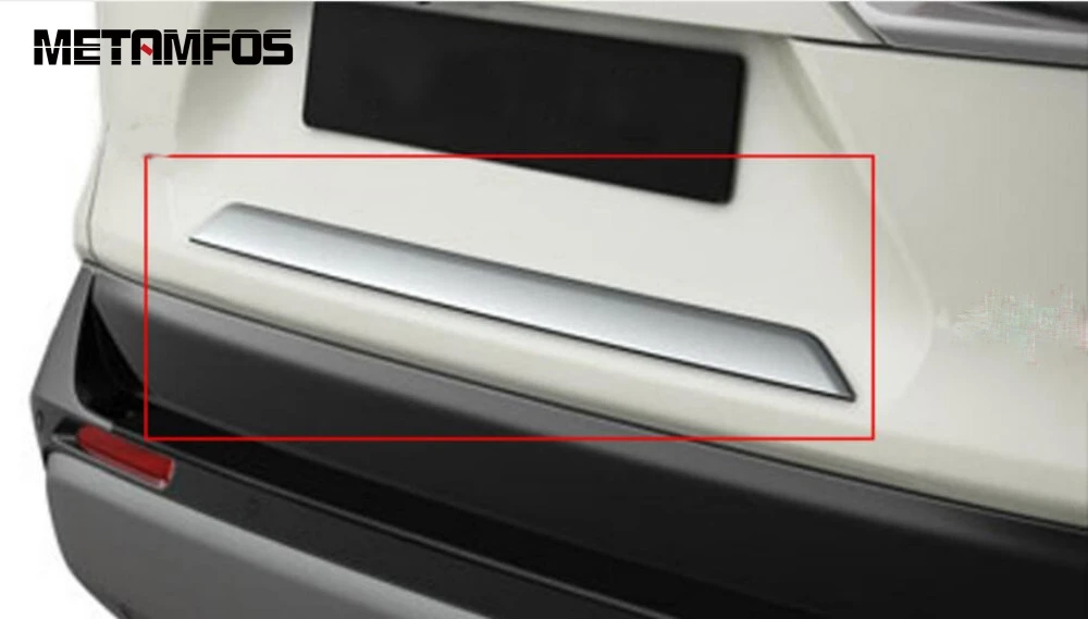 Накладки на багажник для Toyota Rav4 Rav 4 2019 2020 хромированные накладки задние двери