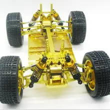 Wltoys A969 RC автомобиль обновление все металлические рамы