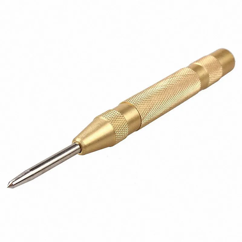  1 pc 5 Inch Automatic Center Pin Punch Spring Loaded Marking Starting Holes Tool