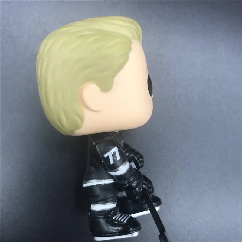 Поп Хоккей Jeff Carter модель игрушки Kings Черный Джерси Коллекция Модель без