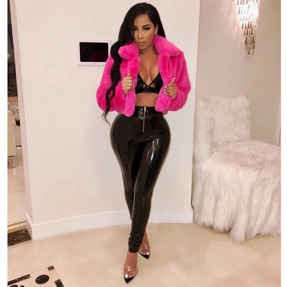 hot pink short jacket