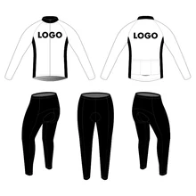 На заказ зимние термальность флис Ropa Ciclismo с длинным рукавом Трикотаж и настроить любой цвет любой команды велосипед Костюмы