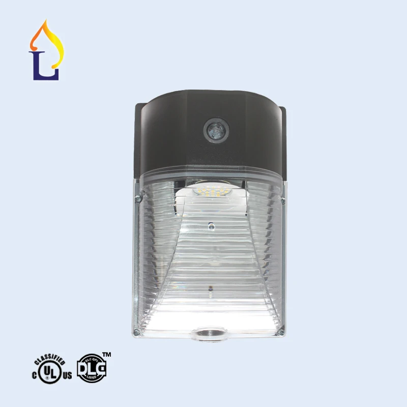 5 Упак. UL & DLC перечисленные 20w 26w Dusk to Dawn LED Wall Pack свет Фотоэлемент датчик