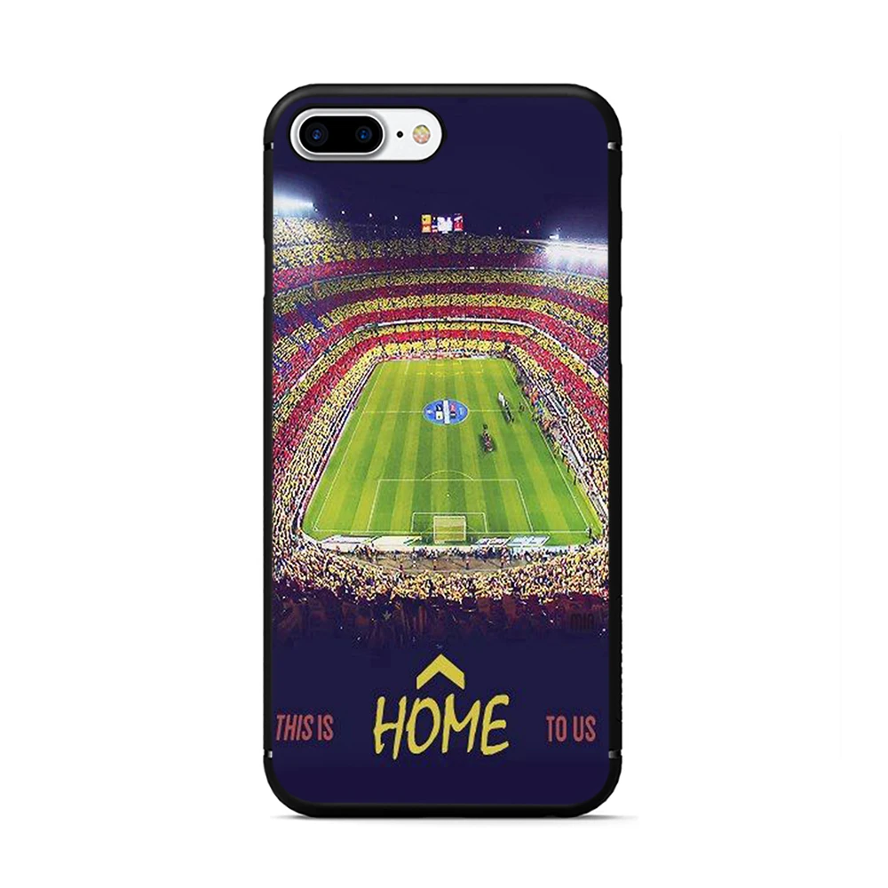 Барселона, Испания Estadio Camp Nou красивый мягкий силиконовый чехол для телефона iphone 5 5s 6 6s 7 8 plus X XR XS MAX - Цвет: B3