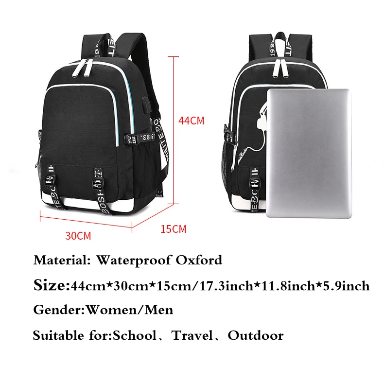 Молодежный рюкзак для мальчиков и девочек Pioneer DJ PRO школьная сумка модный рюкзак повседневный рюкзак для ноутбука usb зарядка Рюкзак Для Путешествий
