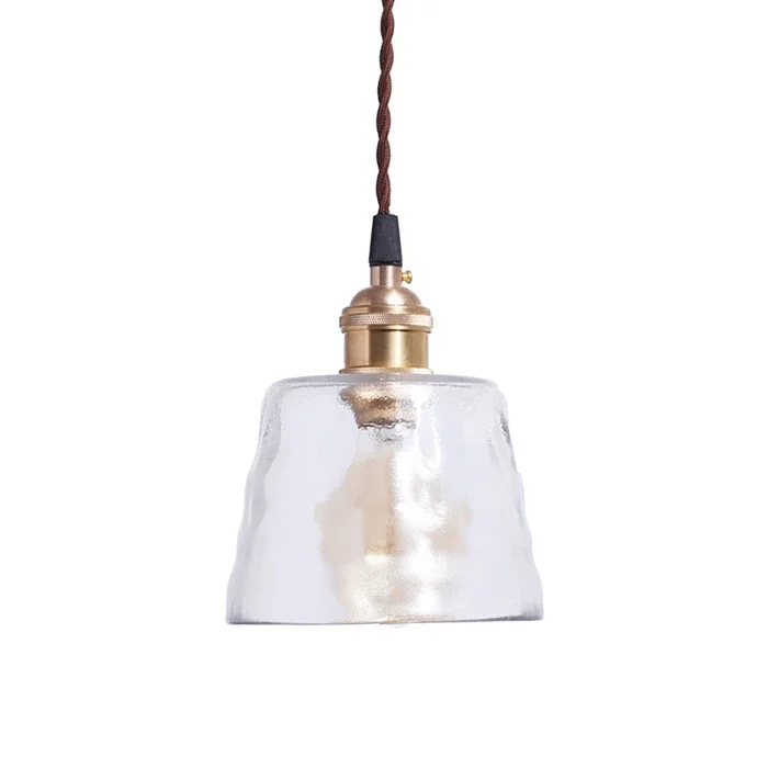

Glass LED Hanging Lamp Loft Industrial Vintage Pendant Light Fixtures Bedroom Pendant Lights Dining Pending Lighting Luminarias