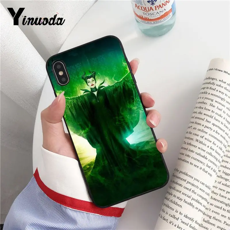 Yinuoda Angelina Jolie черный ТПУ мягкий телефон чехол для iphone 8 7 6 6S Plus 5 5S SE XR X XS MAX Coque Shell Fundas Capa