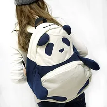 Style japonais 2 Couleurs Panda Sac À Dos Femmes Fille Étudiant Enfants Sac Shoolbag Mignon Cadeau