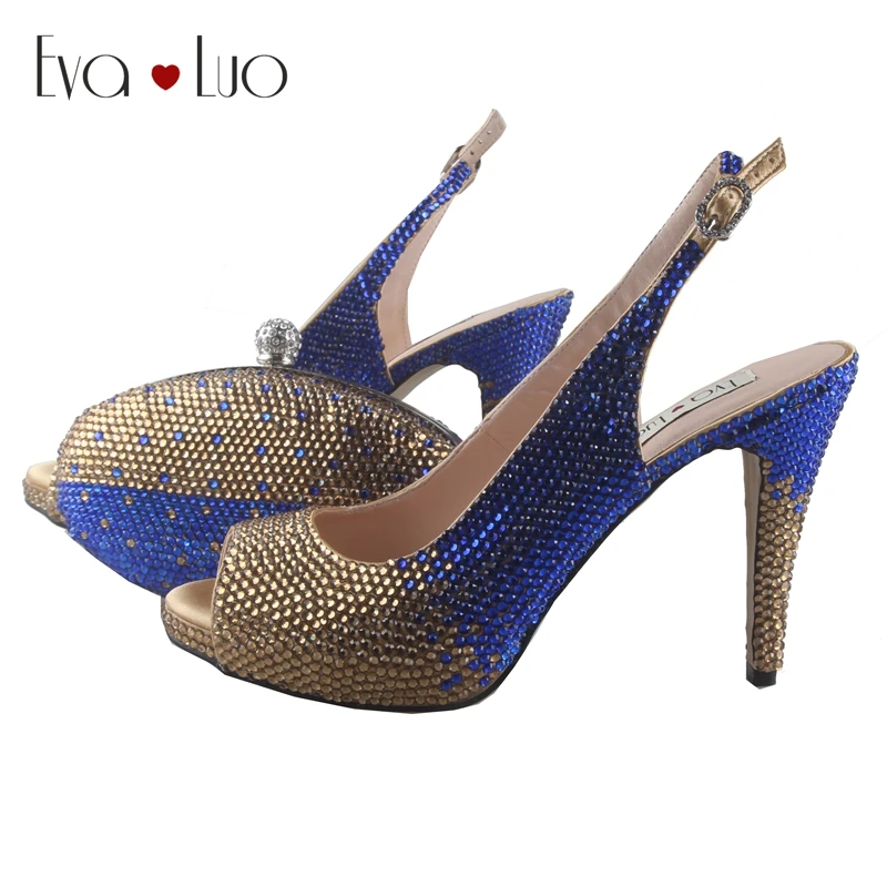 royal blue and gold shoes