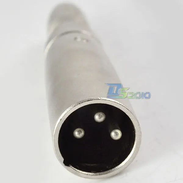 

High Quality 6.35MM 6.3 1/4" Jack TO XLR Male Adapter Mic/Amp Metal Adaptor Connector New
