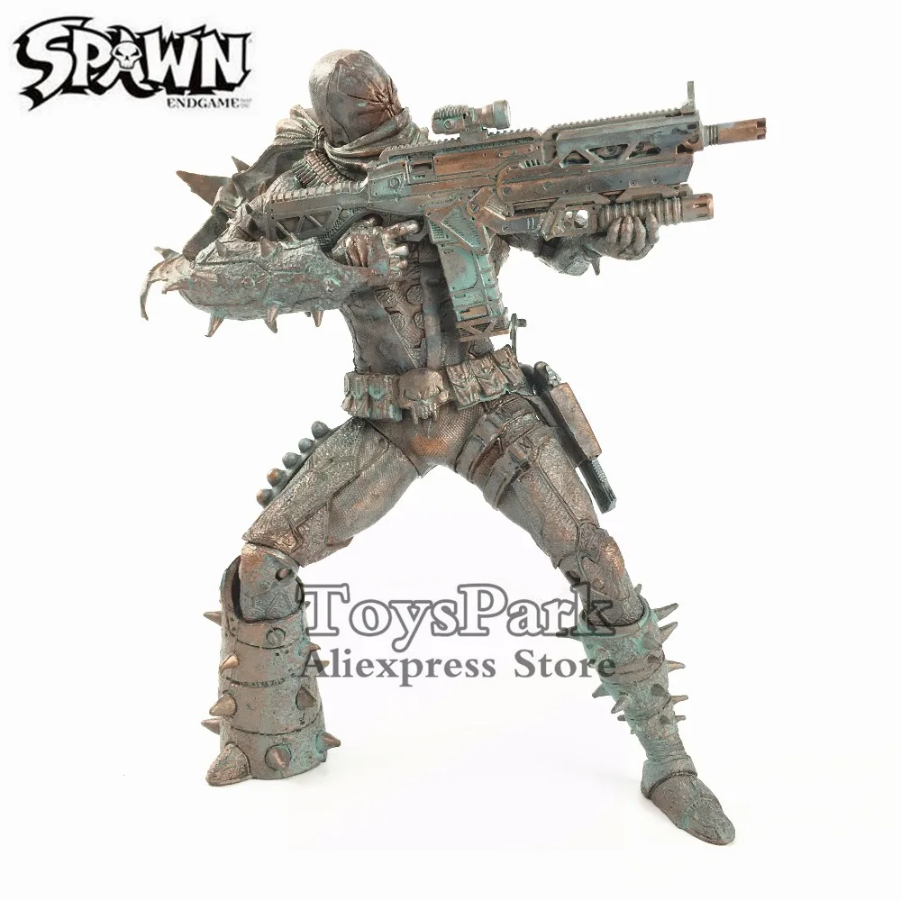 

Spawn 7" Commando Spawn Action Figure Scorched Earth Variant Version McFarlane Series Collectible Doll Model Toy Statue Loose