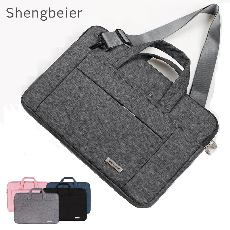 

2019 New Brand Messenger Bag For Laptop 11.6",13.3",14",15.4",15.6" Handbag Case For Macbook Notebook Air Pro 13", Free Shipping