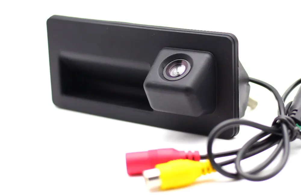 Car Reverse Reversing Camera For Audi A3- Trunk Handle Rear View Backup Parking Camera HD CCD Night Vision