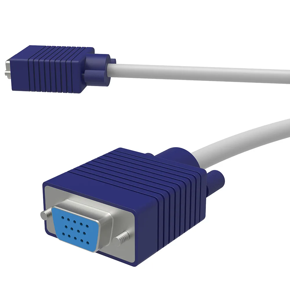 15 Pin 1 шт. к 2 монитор Двойной видео способ VGA SVGA расширение монитор разветвитель для кабеля VGA свинец HD 1080P для компьютера ПК ноутбука