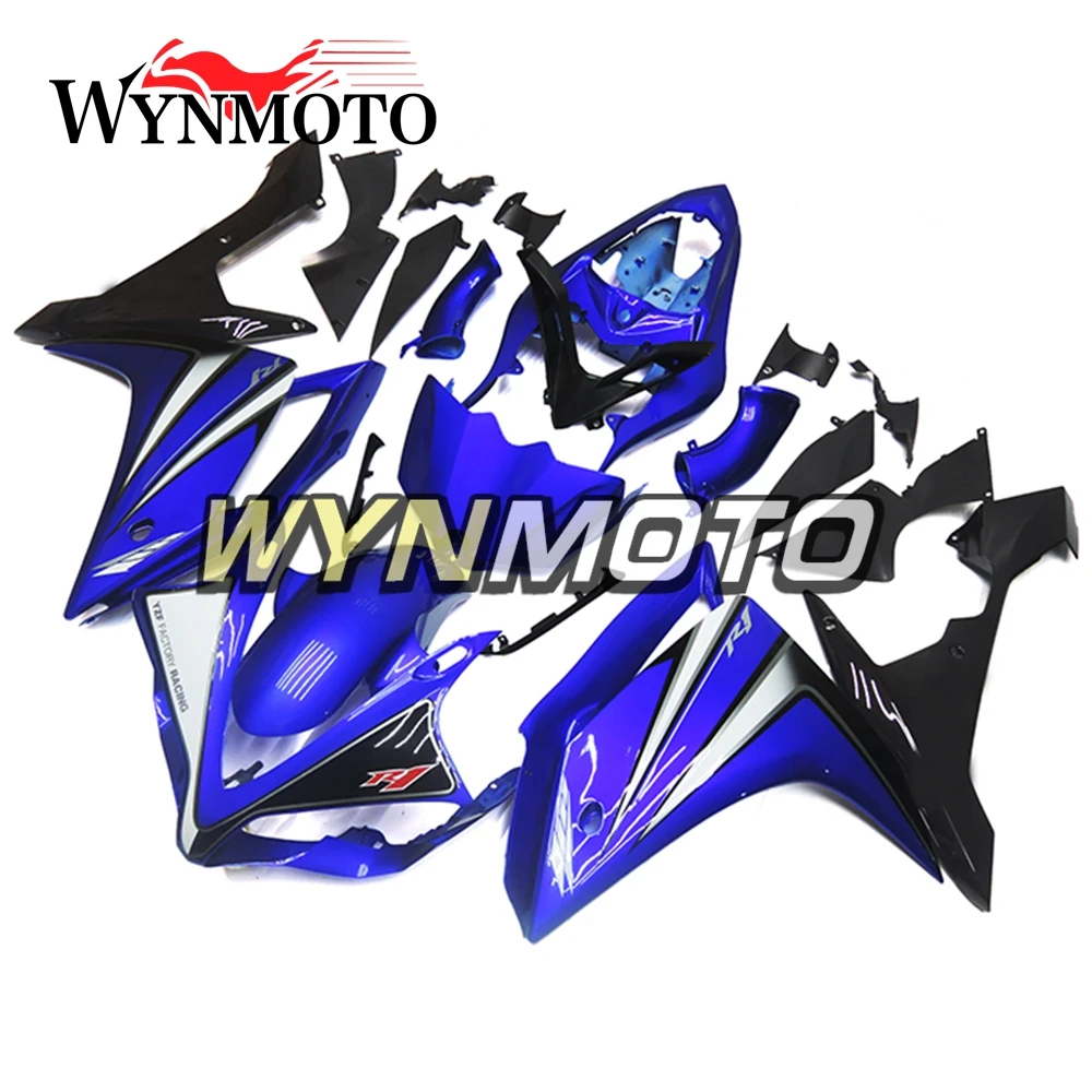 

Complete ABS Plastic Injection Shinny Blue Covers New Motorcycle Fairings For Yamaha YZF R1 Year 2007 2008 Fairing Kit Hulls