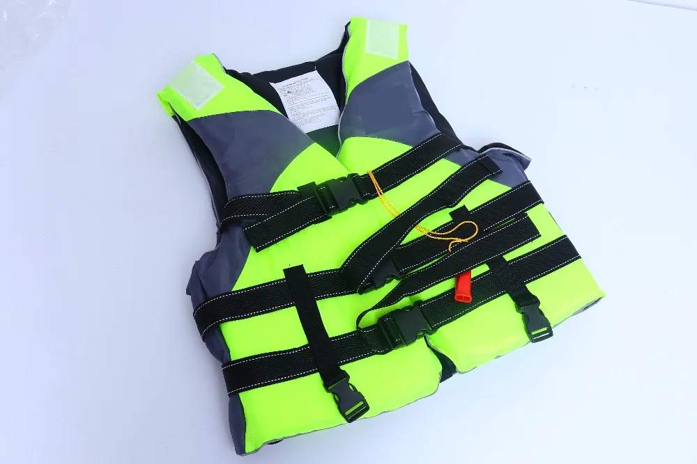Новый женский/мужской спасательный жилет из нейлона PFD с 3 пряжками|Поворотные