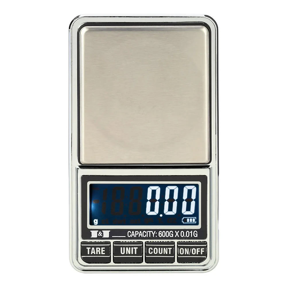 600g*0.01g Digital Scale Jewelry Electronic Pocket weight scales terazi