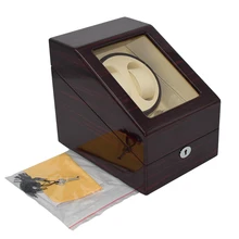 Часы намотки батареи/адаптер вращается коробка Автоматическая для ЕС бренд класса люкс одежда для дома/бизнеса хранения дисплей часы подарочные коробки