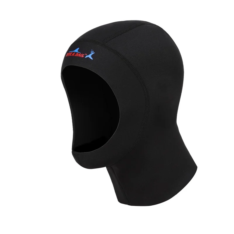 

High Quality 3mm Neoprene Scuba Diving Cap With Shoulder Snorkeling Equipment Hat Hood Neck Cover Winter Swim Warm Cap