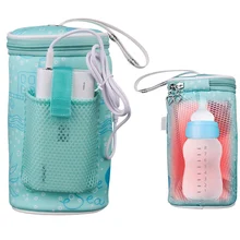 Новые USB Детские подогреватели бутылок младенческий молочный напиток бутылка теплый термостат сумка Портативный Путешествия безопасность бутылки молока нагреватель изолированный мешок
