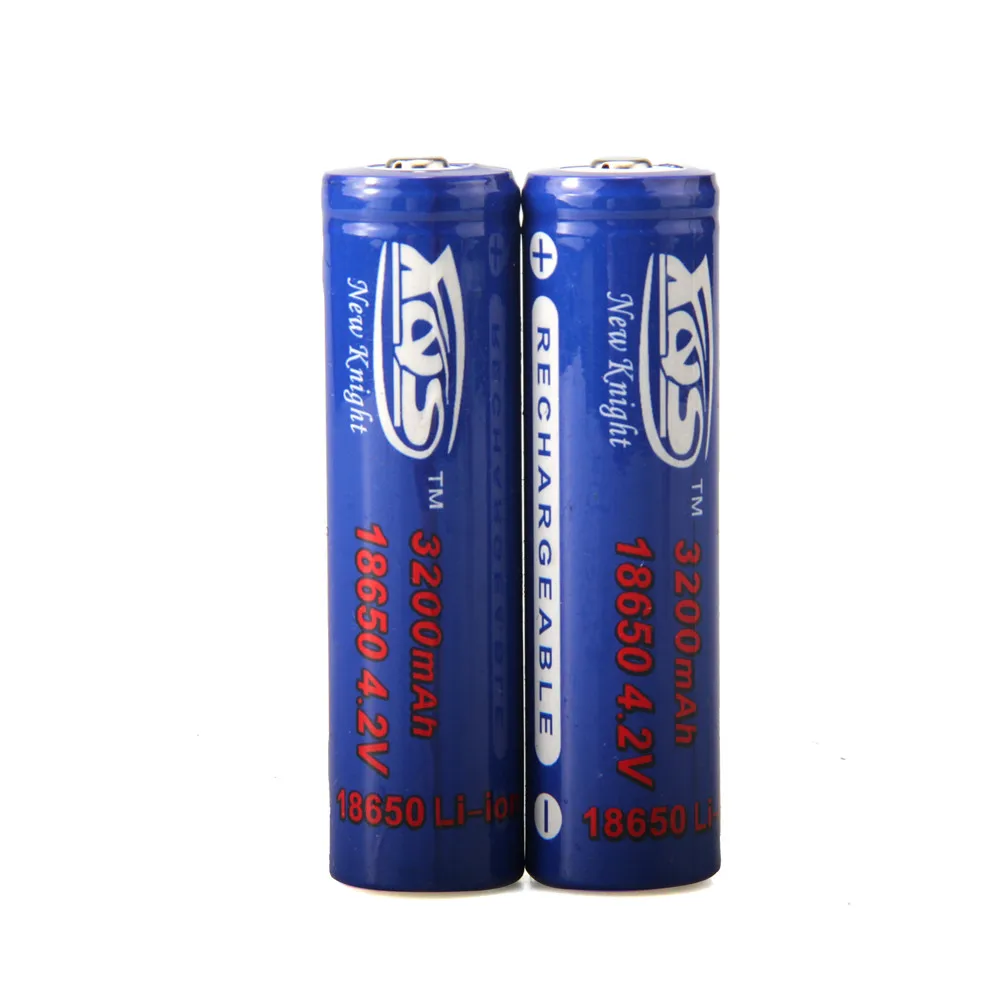 

100% New Original NCR 18650 3.7V 3200mAh 18650 Lithium Rechargeable Battery Large Capacity GTL Li-ion battery Send flashlight