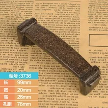 76mm vintage style furniture handles bronze drawer cabinet pulls knobs 3″ antique brass dresser kitchen caabinet door handles