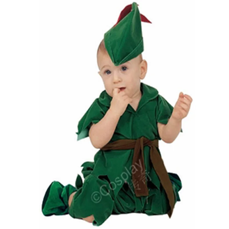 baby peter pan costume infant halloween costume