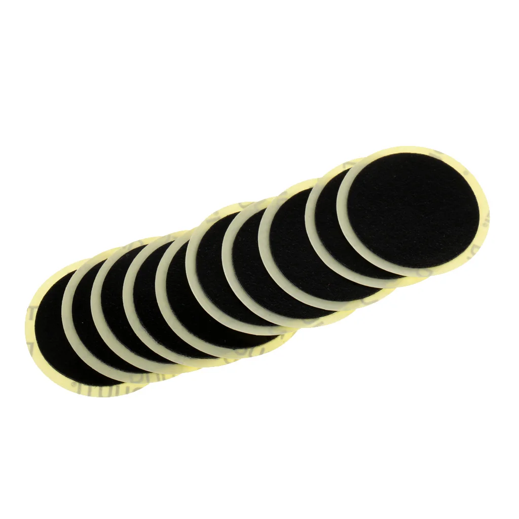 10xSelf Adhesive Patches Bicycle Inner Tire Glueless Patch Fast Repair Tools
