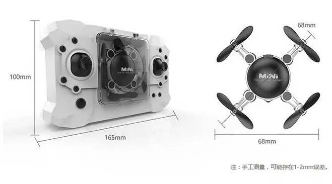 ky901 foldable mini drone