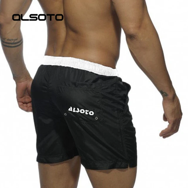 Swim Shorts For Man Beach Wear Bermuda Board Shorts Summer Sexy Surf mayo Swimwear Bathing Quick Dry Gym short de bain homme