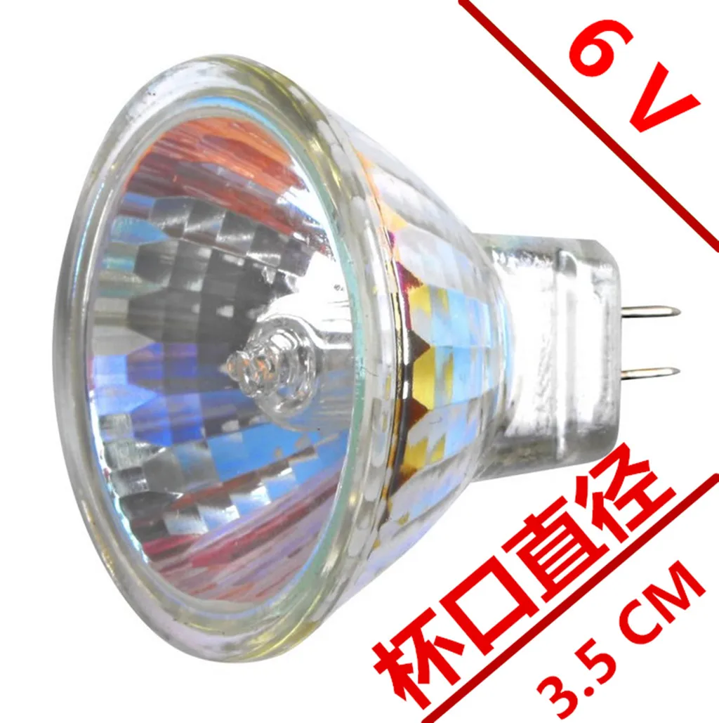 6v cup microscope lamp  light bulb  source small  halogen tungsten  special sellwell ing optical biological microscope abbe condenser collecting mirror control light good light gathering ability