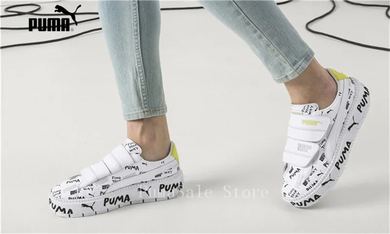 Puma x shantell martin platform trace strap women's sneakers Clearance