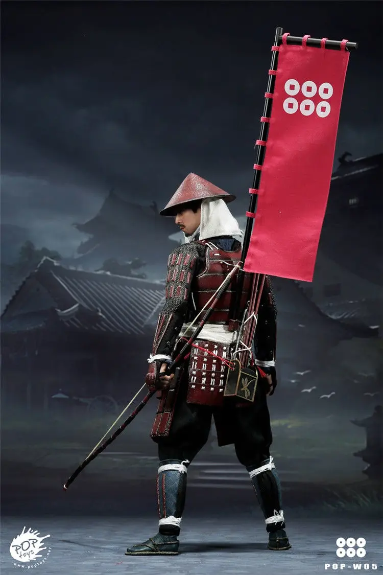 1/6 весы POPTOYS POP-W05B Ashigaru Deluxe Версия 12in рисунок
