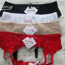 Кружевной пояс для чулок с регулируемыми по длине подвязками