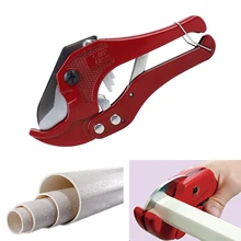 42 мм пластиковые трубы водопроводный инструмент PE ПВХ PPR алюминиевый ножничный нож с трещоткой водопроводные трубки шланг резак