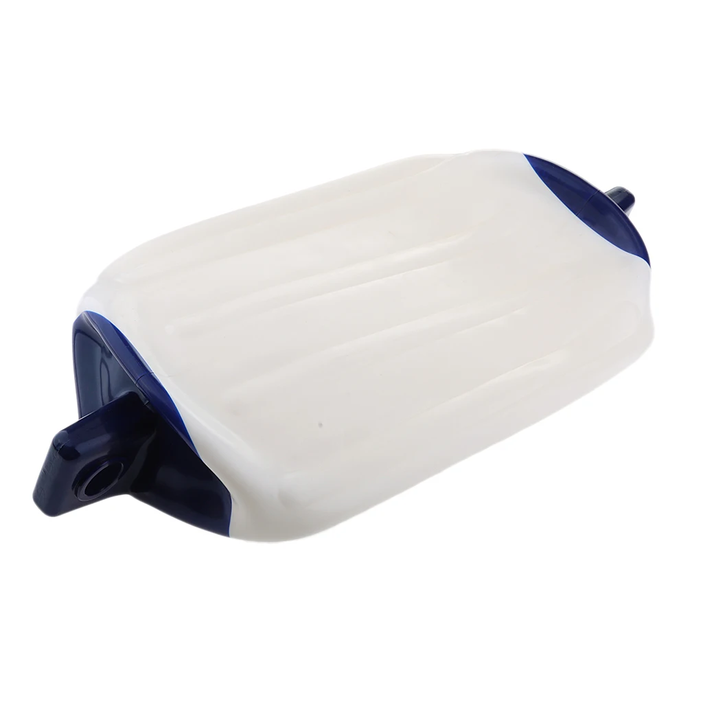 Ребристый Морской Лодка крыло виниловый бампер щиток для причала защита для надувного каноэ каяк лодки яхты - Цвет: Белый
