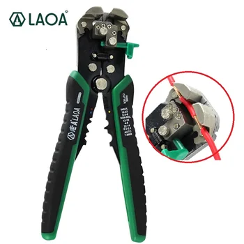 

LAOA Automatic Wire Stripper Tools Professional Electrical Automatic Cable Stripping Wire Cutter Tools for Electrician Crimping