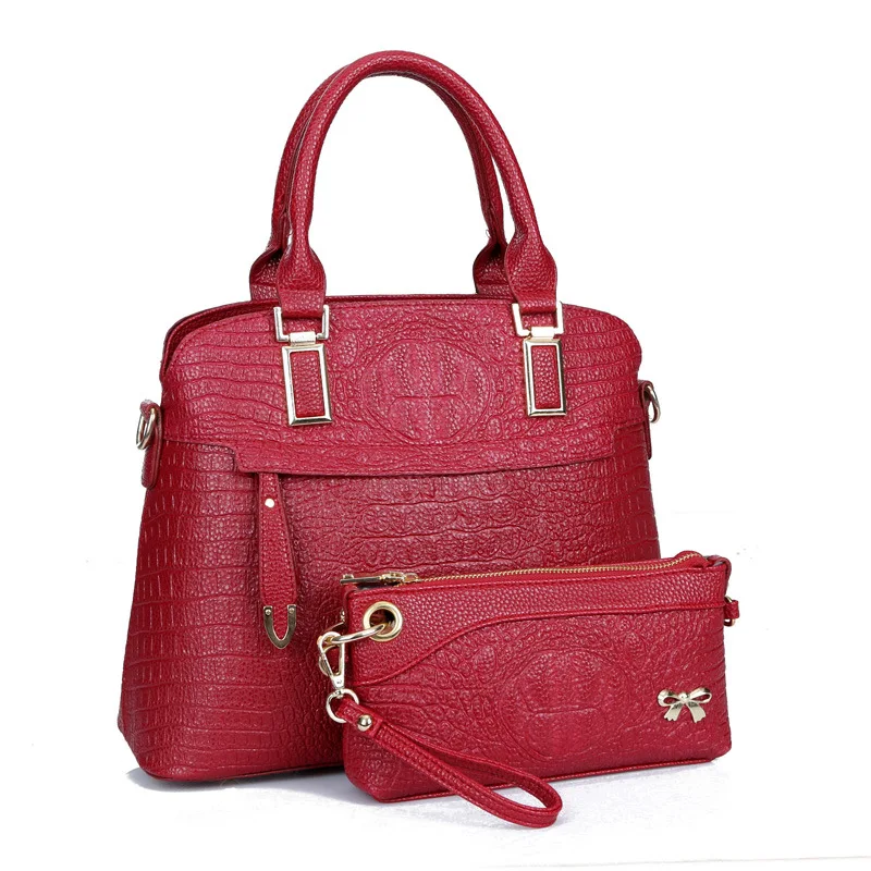 ФОТО Kunzite Brand Luxury Women Designer Handbags High Quality Ladies Plaid Shoulder Clutches Bags Set 2 Sac A Main Femme De Marque