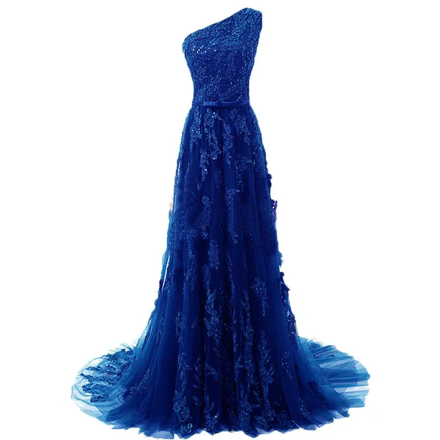 New-Arrival-2018-Long-Evening-Gowns-One-Shoulder-Beading-Appliques-Tulle-Sleeveless-Green-Formal-Party-Dress.jpg_640x640 (1)